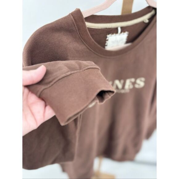 Sweatshirt Men's XL Ricky Singh Brown Cannes City Of France - Picture 7 of 8